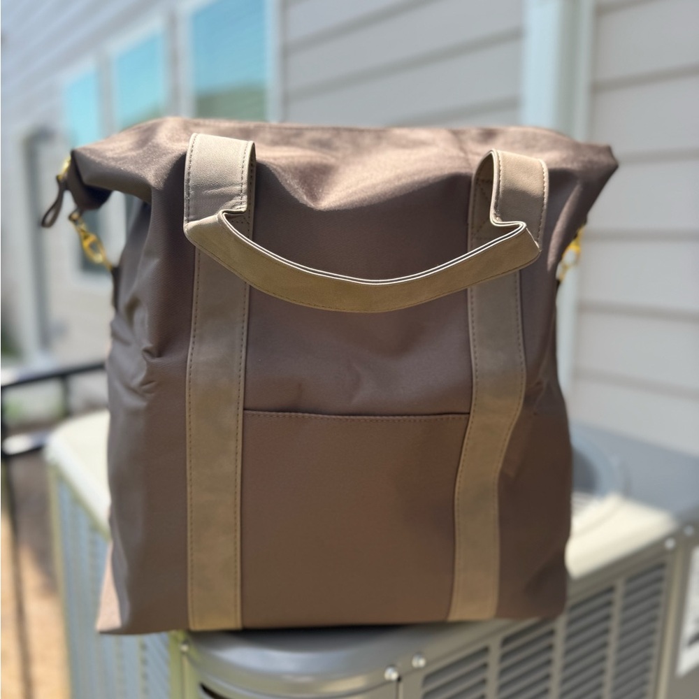 Paco Rabanne Elegant Brown Tote
